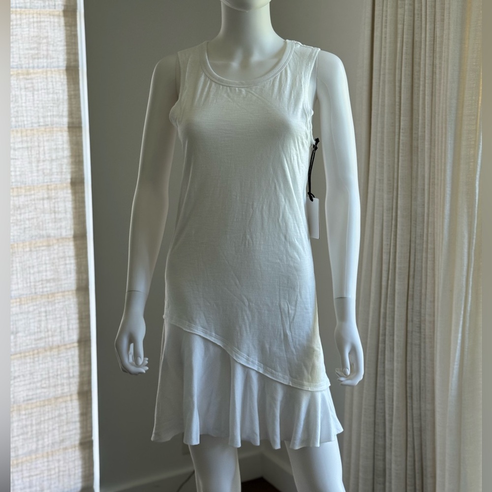 NWT Tyler Jacobs for Feel The Piece White Mini Dress XS/S